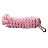 15351 - Animal Accessories - COTTON LEAD ROPE - Pink - Austral Ag