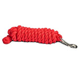 11331 - Animal Accessories - COTTON LEAD ROPE - Red - Austral Ag