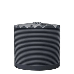 16795 - Tanks - Crown Force Corrugated Tank 10,500L - Metal Grey - Austral Ag