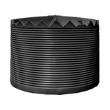 16811 - Tanks - Crown Force Corrugated Tank 14,000L - Black - Austral Ag