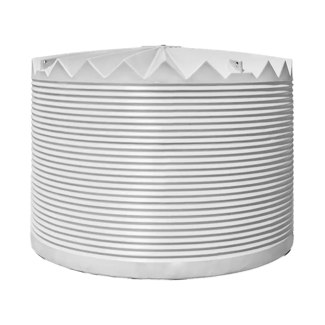 16828 - Tanks - Crown Force Corrugated Tank 14,000L - Tank White - Austral Ag