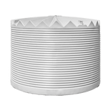 16828 - Tanks - Crown Force Corrugated Tank 14,000L - Tank White - Austral Ag