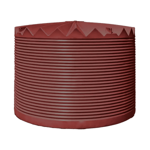 16818 - Tanks - Crown Force Corrugated Tank 14,000L - Heritage Red - Austral Ag