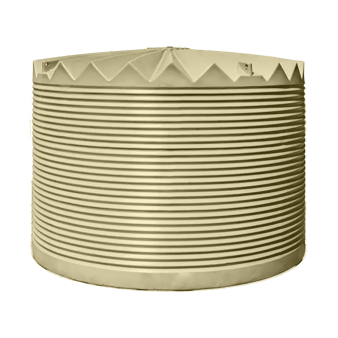 16813 - Tanks - Crown Force Corrugated Tank 14,000L - Desert Haze - Austral Ag