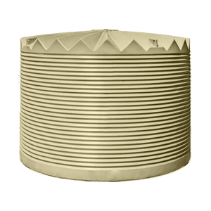16813 - Tanks - Crown Force Corrugated Tank 14,000L - Desert Haze - Austral Ag