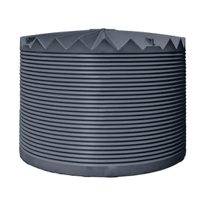 16819 - Tanks - Crown Force Corrugated Tank 14,000L - Metal Grey - Austral Ag