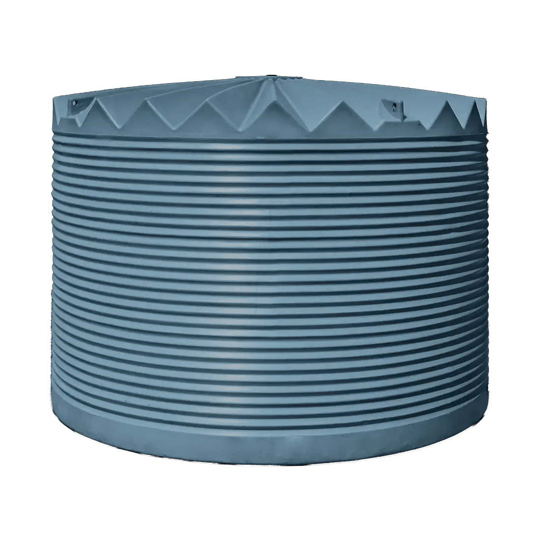 16825 - Tanks - Crown Force Corrugated Tank 14,000L - Stormedge Blue - Austral Ag