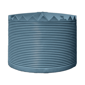 16825 - Tanks - Crown Force Corrugated Tank 14,000L - Stormedge Blue - Austral Ag