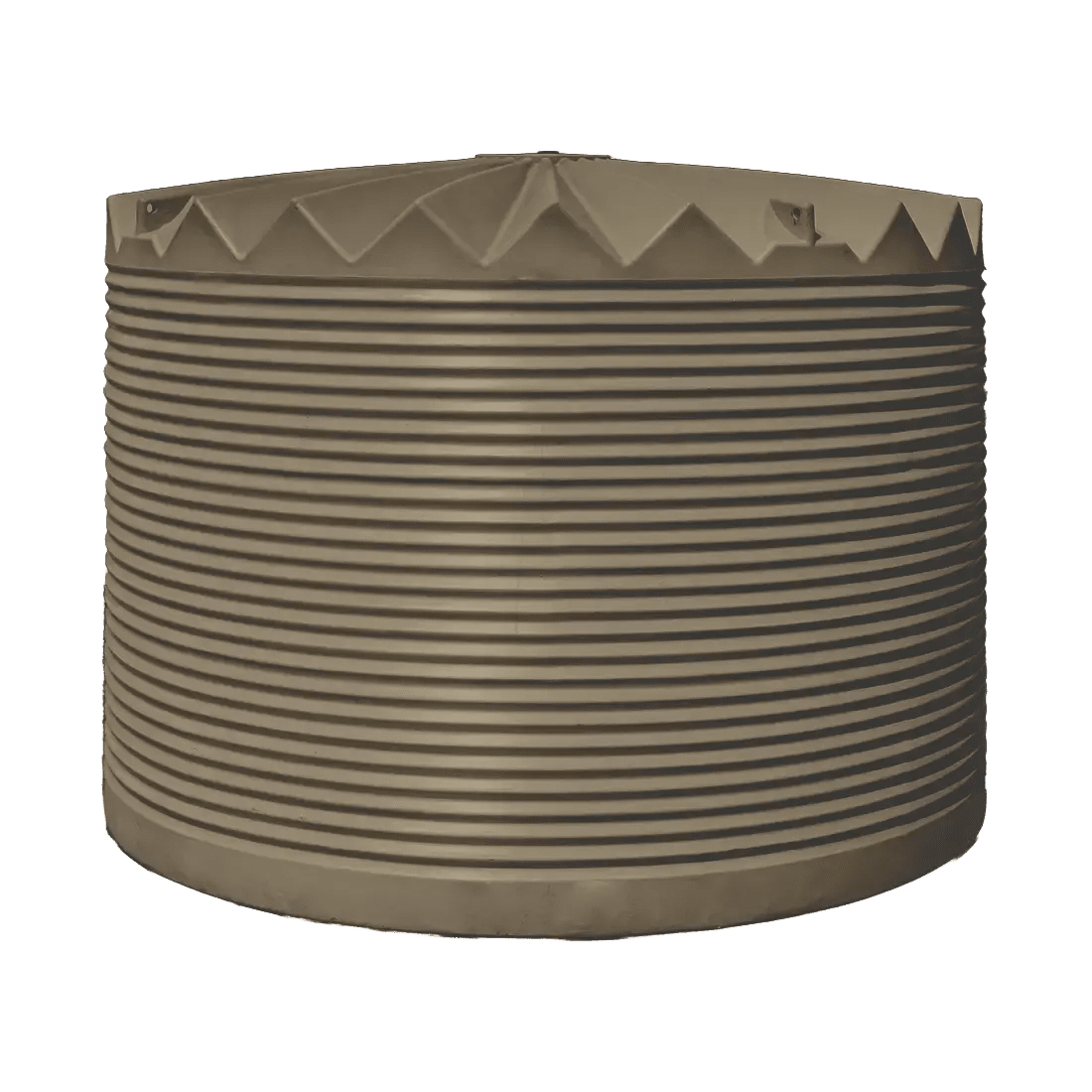 16807 - Tanks - Crown Force Corrugated Tank 14,000L - Autumn Brown - Austral Ag