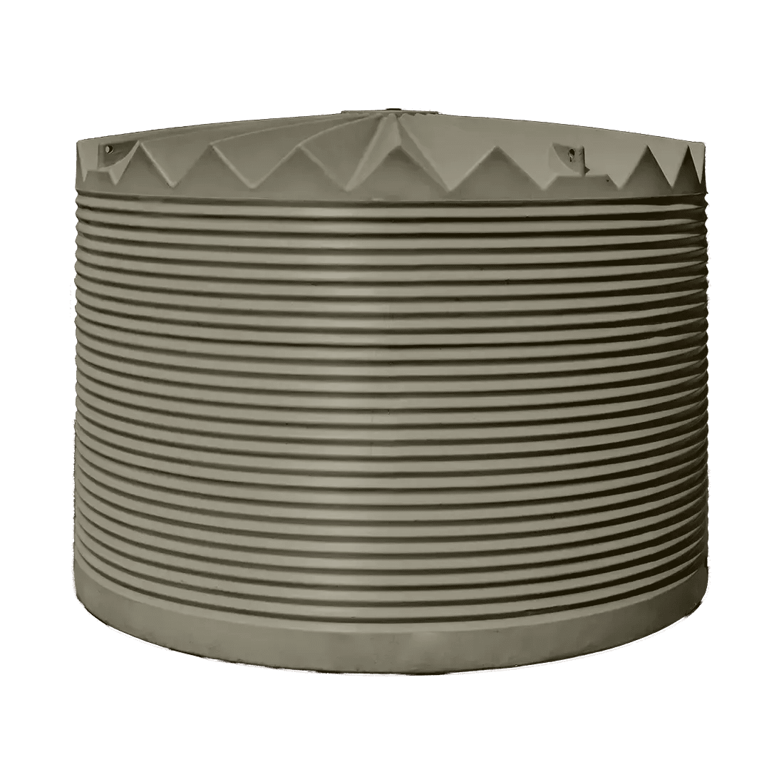 16815 - Tanks - Crown Force Corrugated Tank 14,000L - Earth Tone - Austral Ag