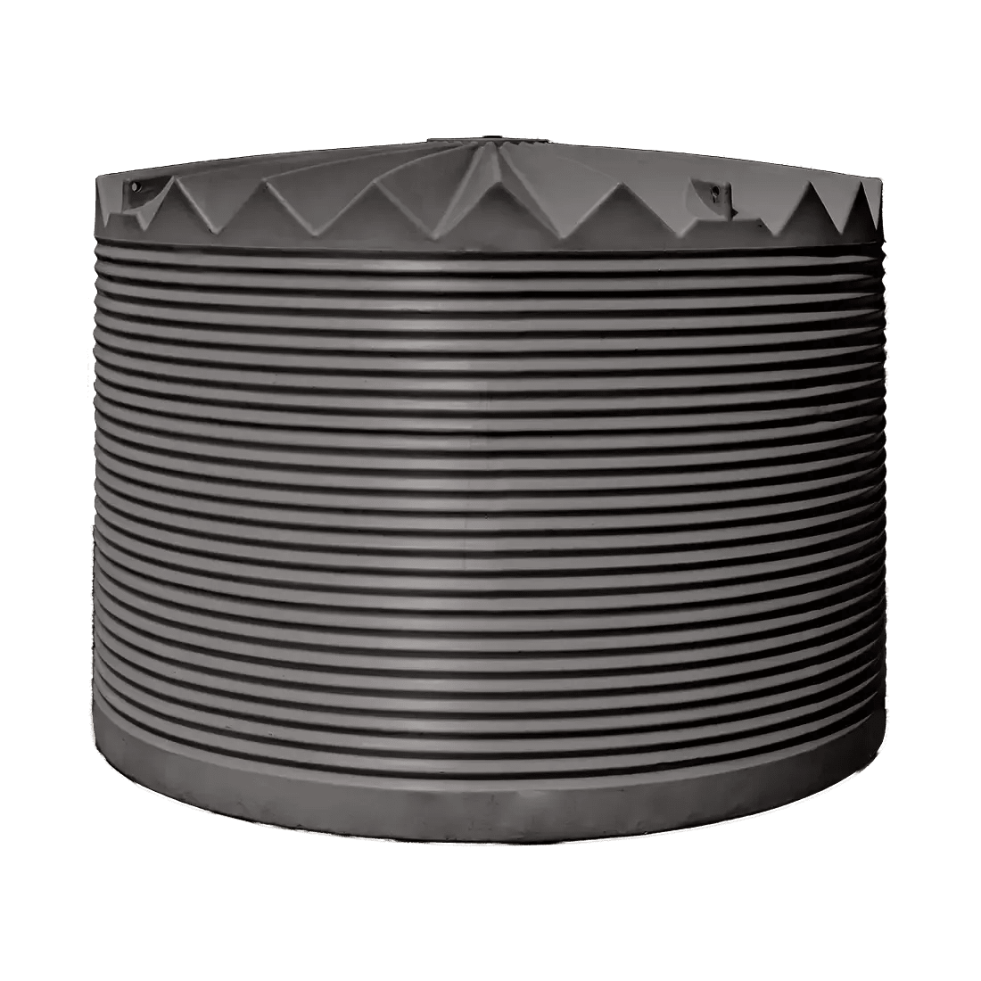 16812 - Tanks - Crown Force Corrugated Tank 14,000L - Dark Grey - Austral Ag