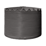 16812 - Tanks - Crown Force Corrugated Tank 14,000L - Dark Grey - Austral Ag