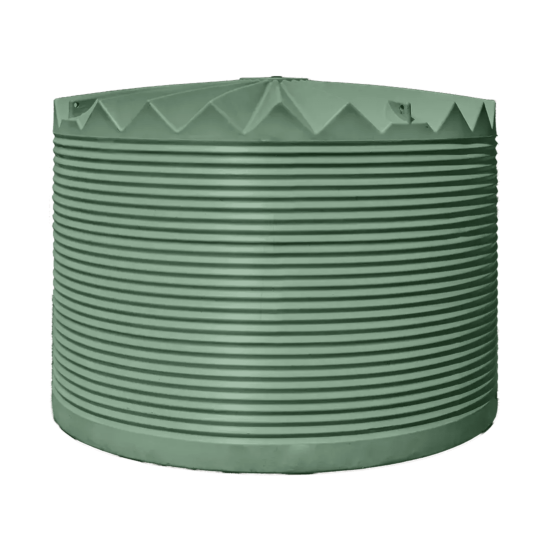 16822 - Tanks - Crown Force Corrugated Tank 14,000L - Mist Green - Austral Ag