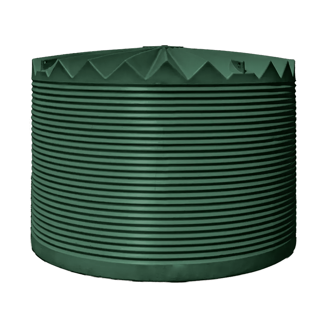16817 - Tanks - Crown Force Corrugated Tank 14,000L - Heritage Green - Austral Ag