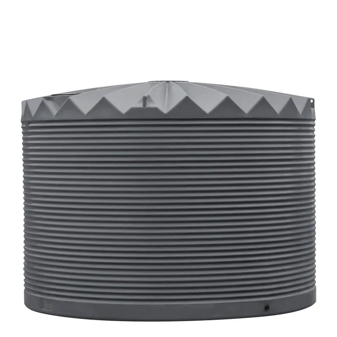 16843 - Tanks - Crown Force Corrugated Tank 22,500L - Metal Grey - Austral Ag