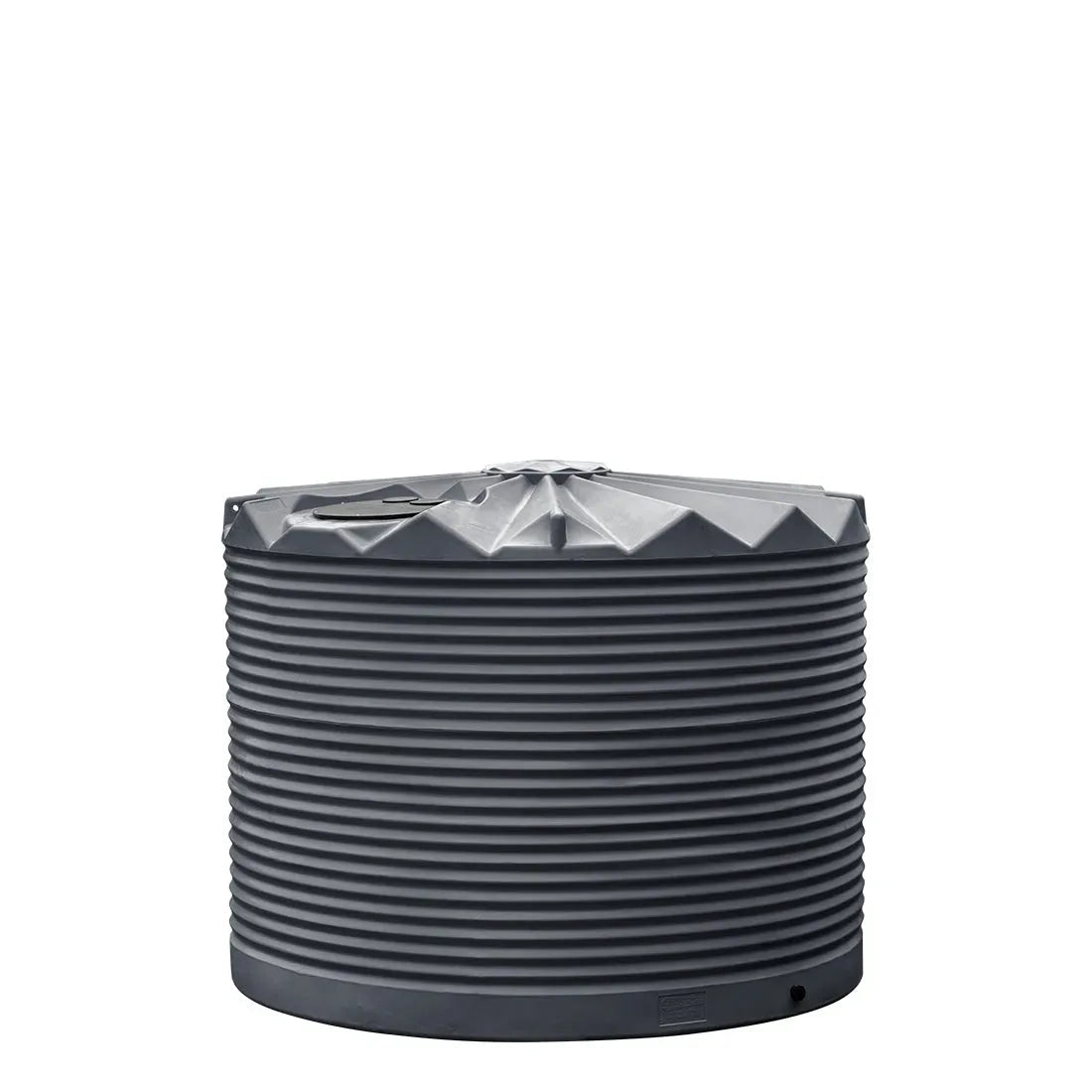16747 - Tanks - Crown Force Corrugated Tank 7,000L - Metal Grey - Austral Ag