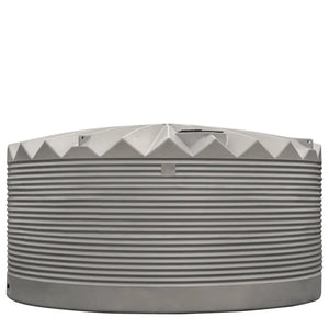 16847 - Tanks - Crown Force Corrugated Tank Low Profile 22,500L - Birch Grey - Austral Ag