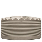 16846 - Tanks - Crown Force Corrugated Tank Low Profile 22,500L - Beige - Austral Ag