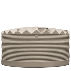 16846 - Tanks - Crown Force Corrugated Tank Low Profile 22,500L - Beige - Austral Ag
