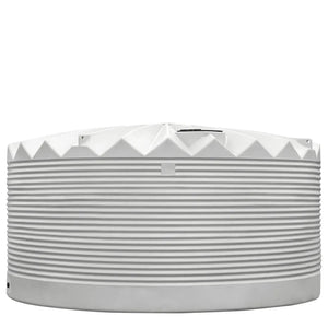 16865 - Tanks - Crown Force Corrugated Tank Low Profile 22,500L - Tank White - Austral Ag