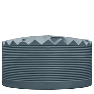 16862 - Tanks - Crown Force Corrugated Tank Low Profile 22,500L - Stormedge Blue - Austral Ag