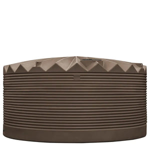 16844 - Tanks - Crown Force Corrugated Tank Low Profile 22,500L - Autumn Brown - Austral Ag