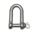 13579 - Hardware - D Shackle Galvanised - 16mm - Austral Ag