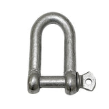 13579 - Hardware - D Shackle Galvanised - 16mm - Austral Ag