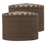 DEAL27KX2AB- Tanks-2 x 27,000L Rainwater Tanks-Autumn Brown (Jasper™) - Austral Ag