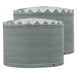DEAL27KX2AG- Tanks-2 x 27,000L Rainwater Tanks-Armour Grey (Windspray™) - Austral Ag