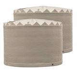 DEAL27KX2BE- Tanks-2 x 27,000L Rainwater Tanks-Beige (Riversand™) - Austral Ag