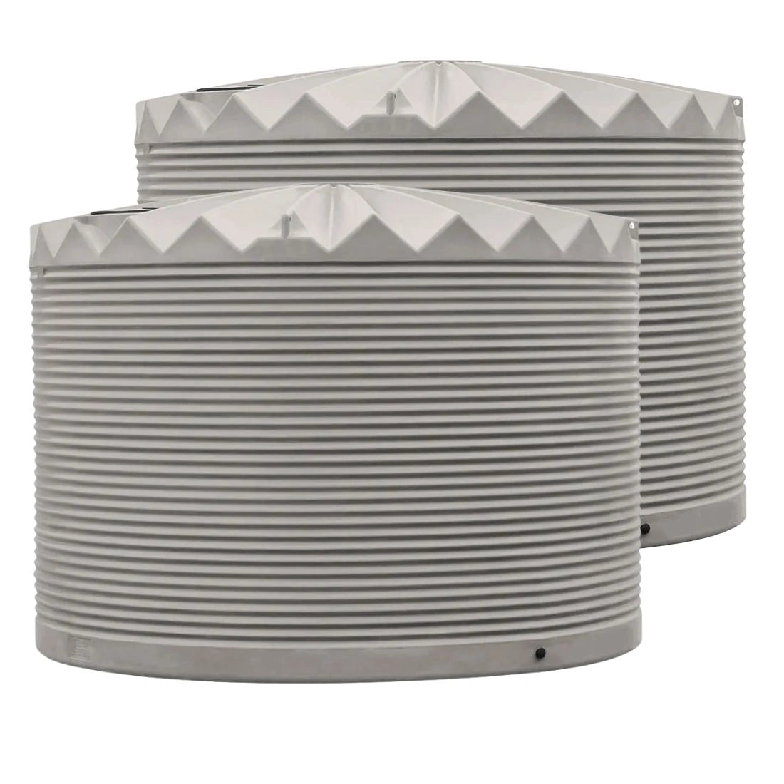 DEAL27KX2BG- Tanks-2 x 27,000L Rainwater Tanks-Birch Grey (Dune™) - Austral Ag