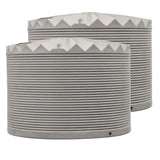 DEAL27KX2BG- Tanks-2 x 27,000L Rainwater Tanks-Birch Grey (Dune™) - Austral Ag