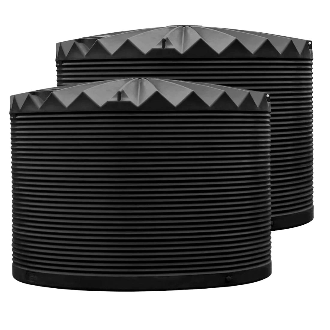 DEAL27KX2BK- Tanks-2 x 27,000L Rainwater Tanks-Black (NightSky™) - Austral Ag