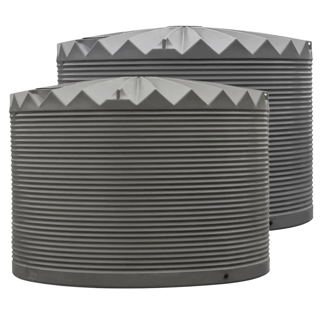 DEAL27KX2DG- Tanks-2 x 27,000L Rainwater Tanks-Dark Grey (Basalt™) - Austral Ag