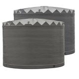 DEAL27KX2DG- Tanks-2 x 27,000L Rainwater Tanks-Dark Grey (Basalt™) - Austral Ag