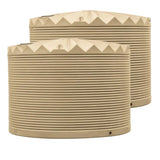 DEAL27KX2DH- Tanks-2 x 27,000L Rainwater Tanks-Desert Haze (Sandbank™) - Austral Ag