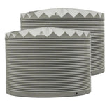 DEAL27KX2ET- Tanks-2 x 27,000L Rainwater Tanks-Earthtone (Bushland™) - Austral Ag