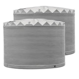 DEAL27KX2GG- Tanks-2 x 27,000L Rainwater Tanks-Gull Grey (Shale Grey™) - Austral Ag