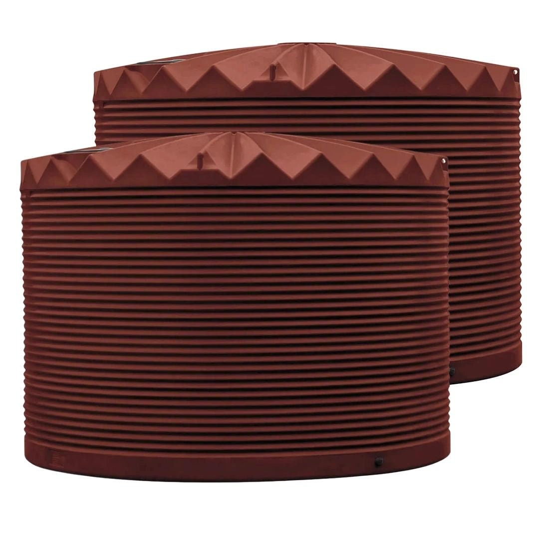 DEAL27KX2HG- Tanks-2 x 27,000L Rainwater Tanks-Heritage Red (Manor Red™) - Austral Ag