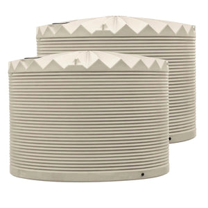 DEAL27KX2ME- Tanks-2 x 27,000L Rainwater Tanks-Merino (Paperbark™) - Austral Ag