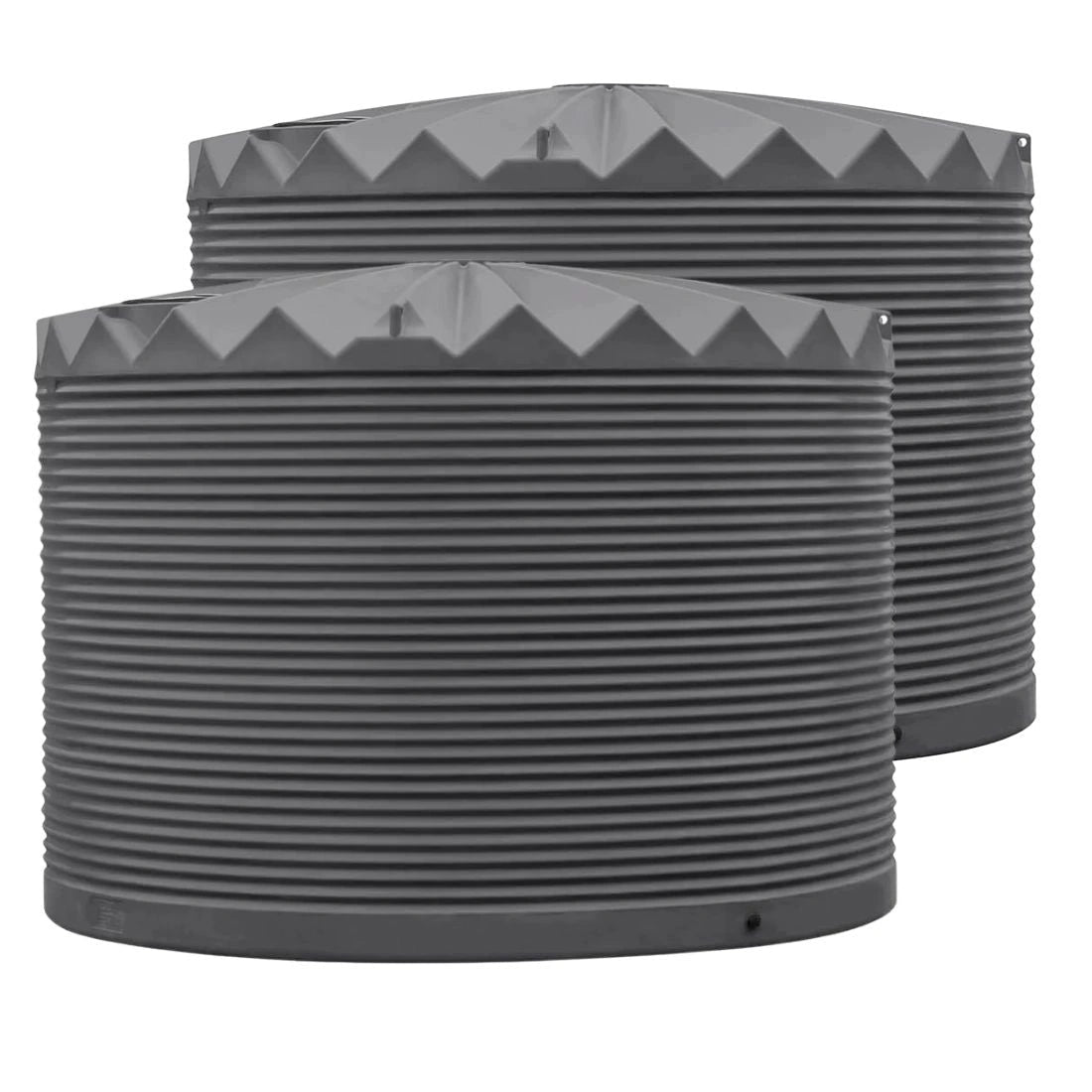 DEAL27KX2MO- Tanks-2 x 27,000L Rainwater Tanks-Monument® (Charcoal) - Austral Ag