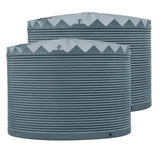 DEAL27KX2SB- Tanks-2 x 27,000L Rainwater Tanks-Stormedge Blue (Blue Ridge™) - Austral Ag