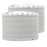 DEAL27KX2TW- Tanks-2 x 27,000L Rainwater Tanks-Tank White (Surfmist™) - Austral Ag