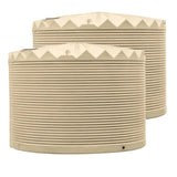 DEAL27KX2WT- Tanks-2 x 27,000L Rainwater Tanks-Wheat (Harvest™) - Austral Ag