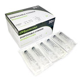 14987 - Animal Health - Disposable Syringes Eccentric Tip - 50ml - 30 Pk - Austral Ag