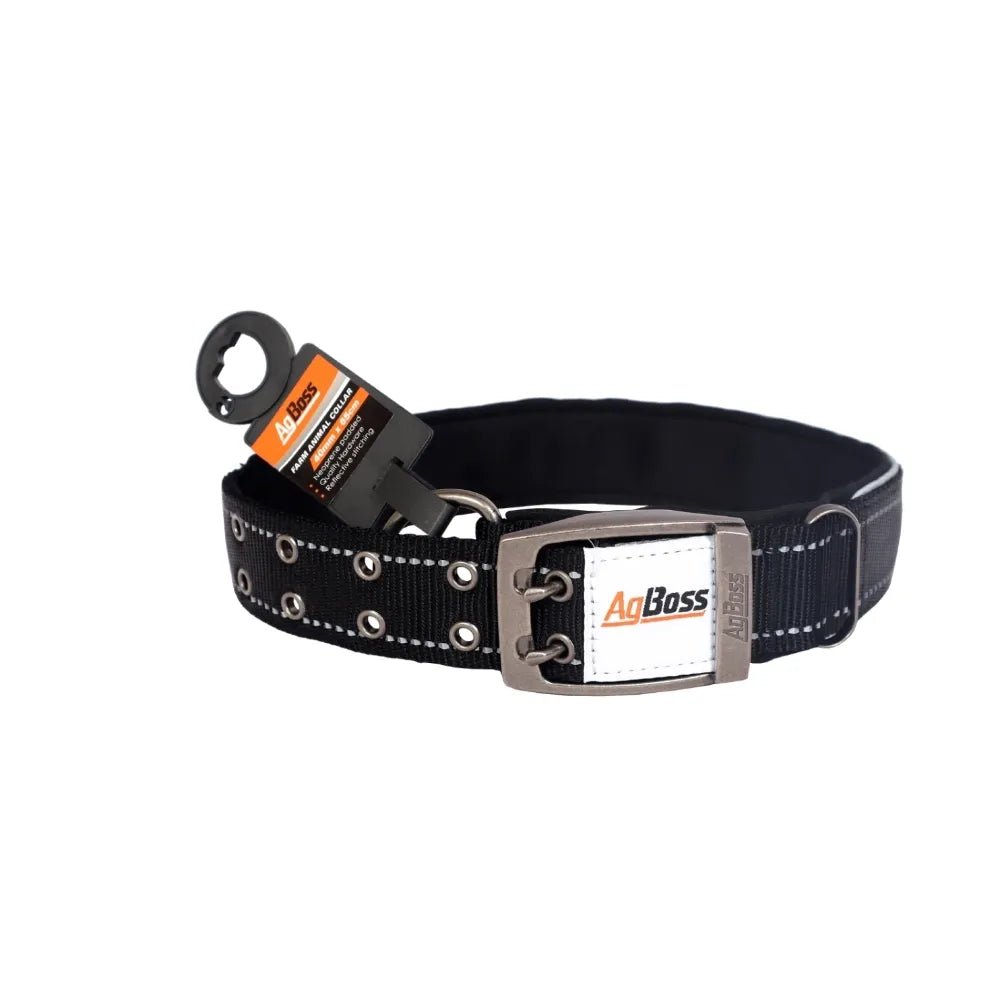 18280 - Animal Accessories - Dog Collar - Black - 26" - Austral Ag