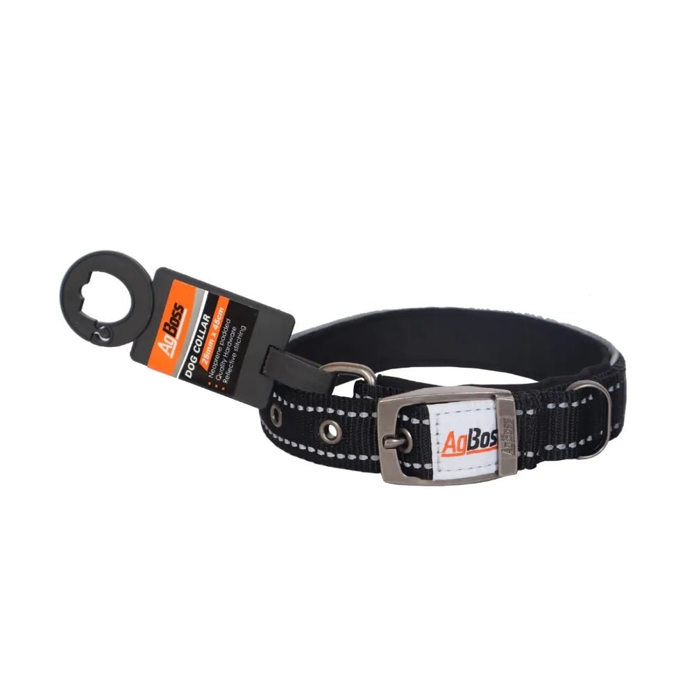 18268 - Animal Accessories - Dog Collar - Black - 18" - Austral Ag