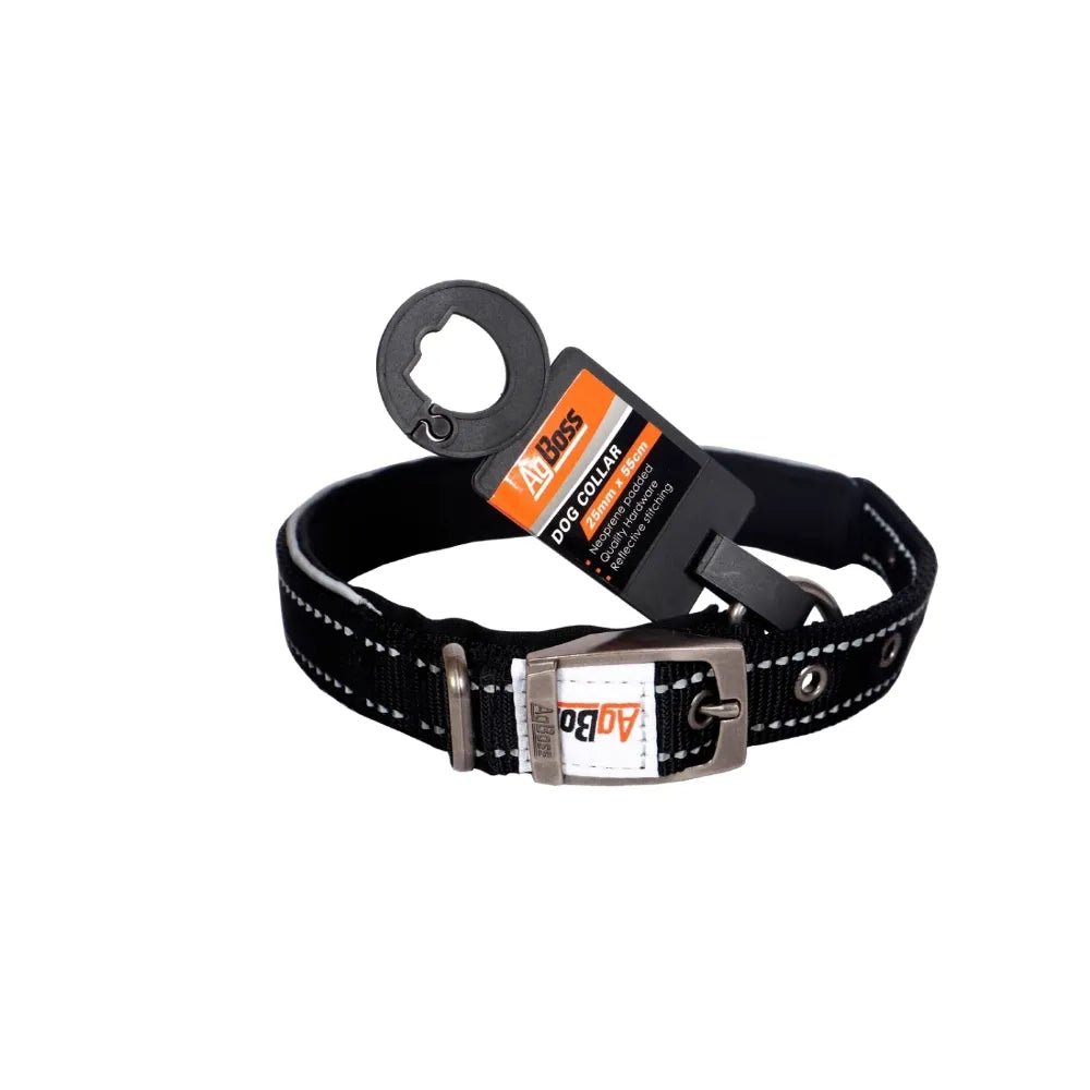 18274 - Animal Accessories - Dog Collar - Black - 22" - Austral Ag