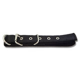 13897 - Animal Accessories - Dog Collar Webbing - Black - 55cm - Austral Ag